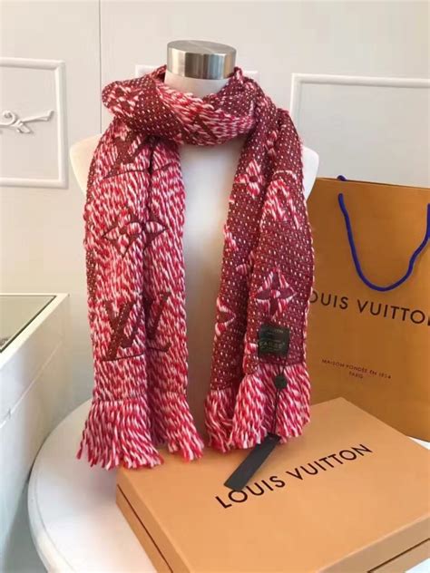 louis vuitton scarf replica uk ebay|louis vuitton silk scarf authentication.